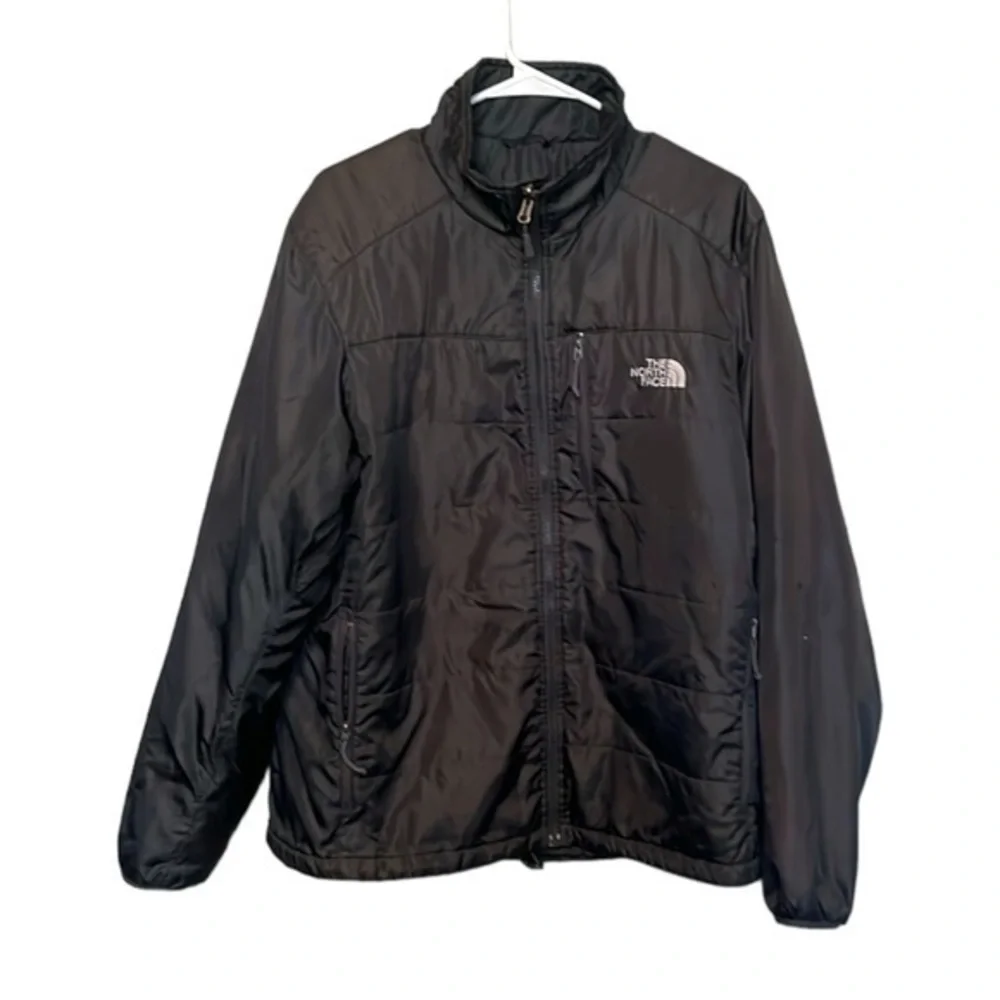The North Face Full Zip Jacket Mens Size Large Color Gray